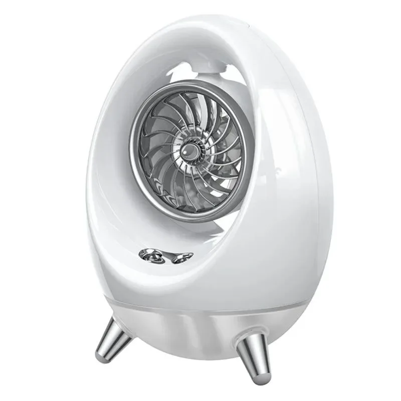 Enhanced Aire acondicionado portátil con ventilador USB de 2000 mAh para oficina hogar camping y viajes. Exclusive