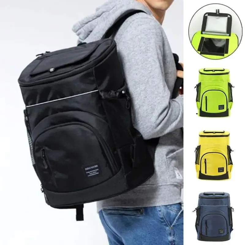 Eco-Friendly Mochila térmica térmica de gran capacidad de 30 l a para viajes playa y aventuras al aire libre. Premium