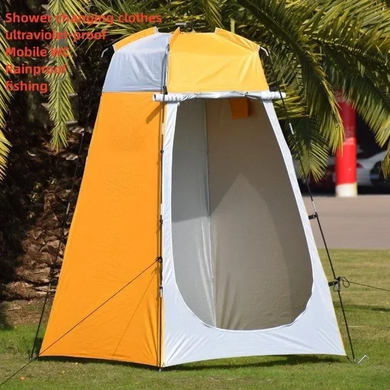 Comfortable Tienda de ducha portátil con privacidad vestuario impermeable para acampar playa y senderismo High-Quality