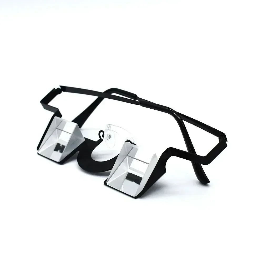 World-Class Gafas de seguridad de titanio de 1.2 oz prisma K9 ultraligero para escaladas más seguras Pure