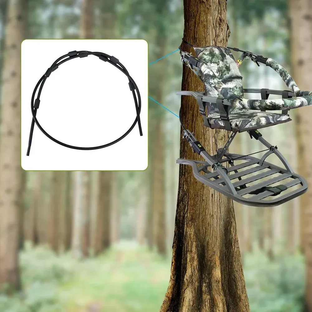 Flexible Cables de repuesto para soporte de árbol de alta resistencia – Accesorios ajustables para soporte de árbol juego de 1 2 pieza Efficient