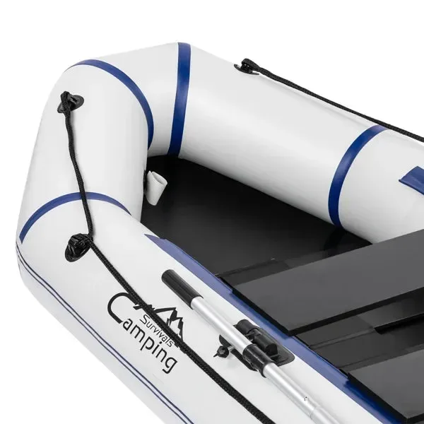 Fashionable 10ft Heavy-Duty Inflatable Boat with Hard Deck 330kg Capacity for Fishing Recreation Comfortable