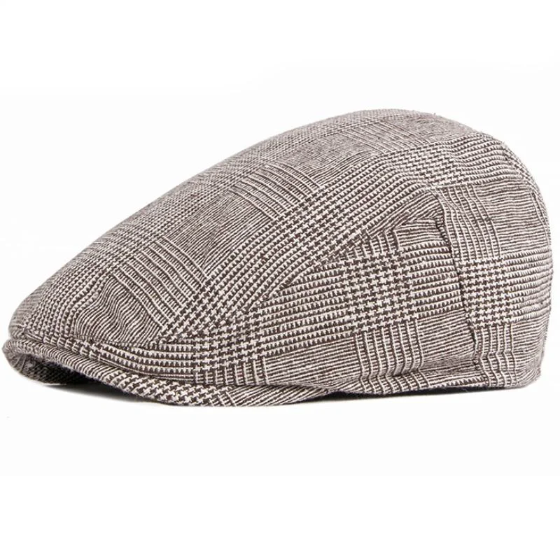 Recyclable Classic Tweed Flat Cap Consistent