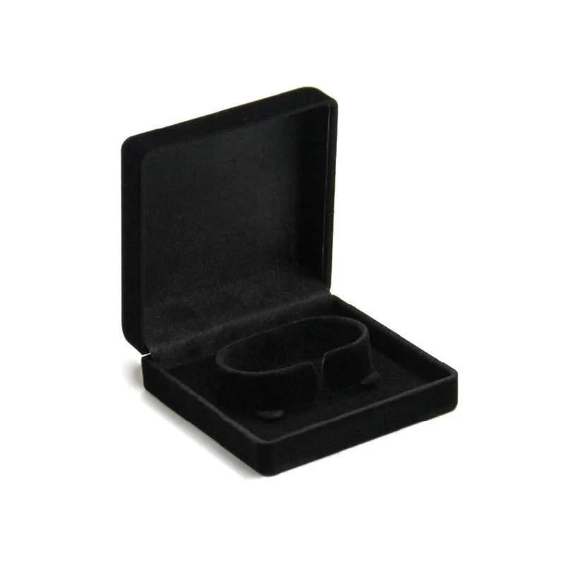 Recyclable Velvet Jewelry Box for Bracelet Environmentally Friendly