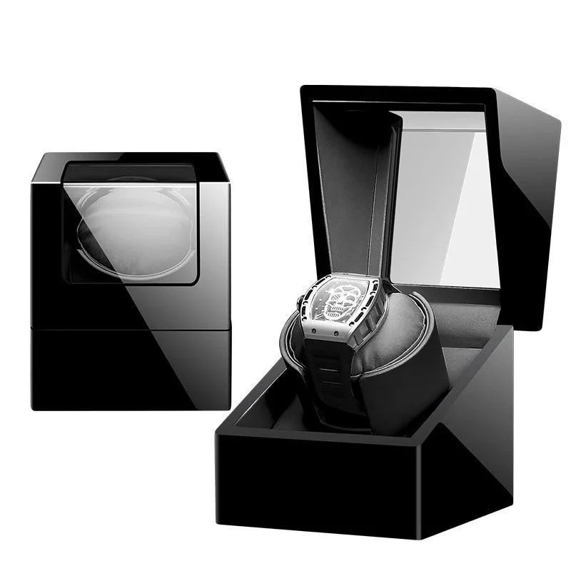 Responsible Fabrizio Polished Box Mechanical Watch Winder Modern