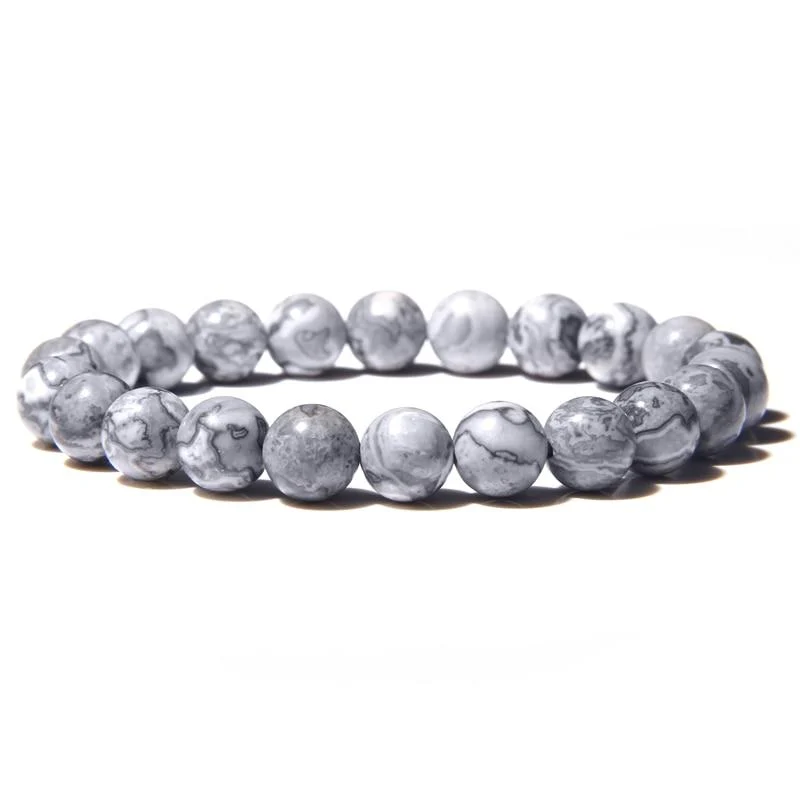 High-End Handmade Natural Stone Beaded Bracelet Powerful