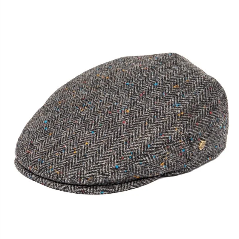 Quality Lana Herringbone Gorra plana Advanced