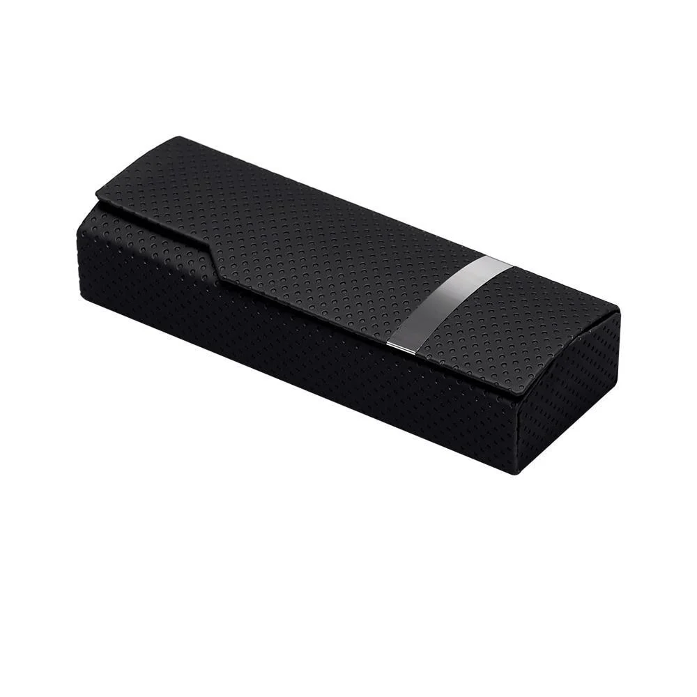 Premium Funda de piel minimalista para gafas rígidas Refined