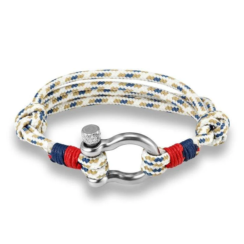 Versatile Brazalete de cuerda de paracaídas con grillete de herradura Next-Generation