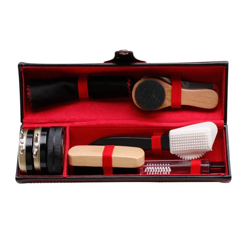 Classic Set Limpiabotas Cuero 9pcs Trendy