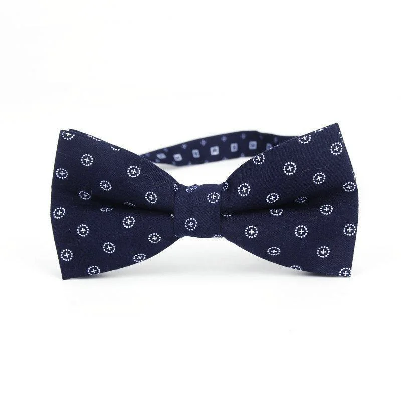 Professional Foulard Bow Tie Pre-Tied Unique