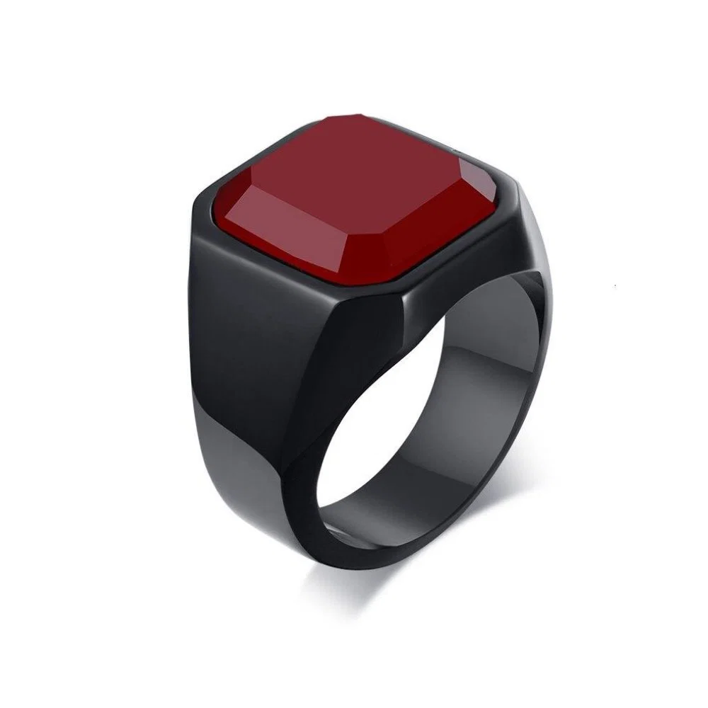 Effective Carnelian Crystal Signet Ring Secure