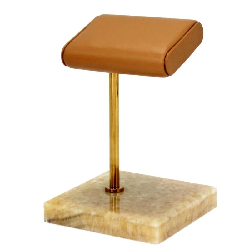 Modern Joshua Gold-Tone Marble Watch Stand Display Holder Comfortable
