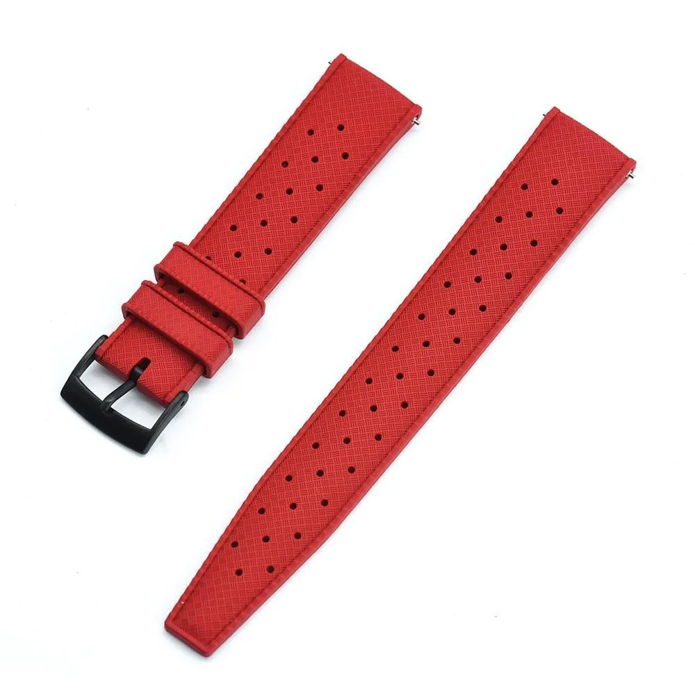 Consistent Deep Water Tropic Rubber Watch Strap With Tang Buckle Next-Generation