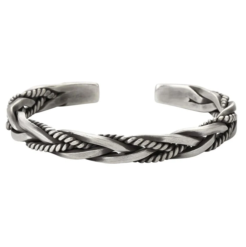 Genuine Andreas Stainless Steel Cuff Bracelet Casual