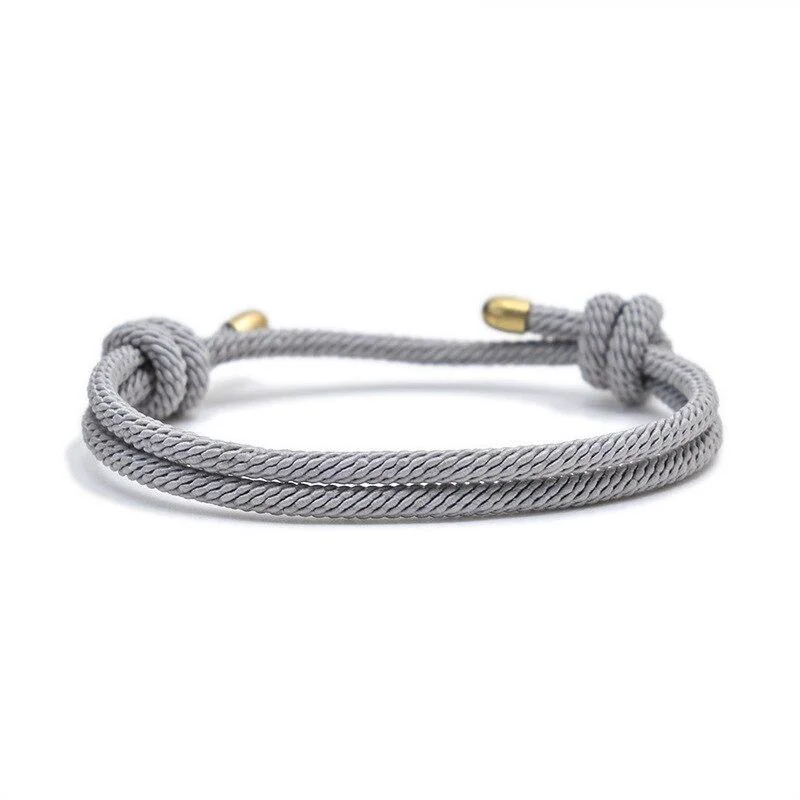 Effective Ulf Minimalist Double Rope Bracelet Sophisticated
