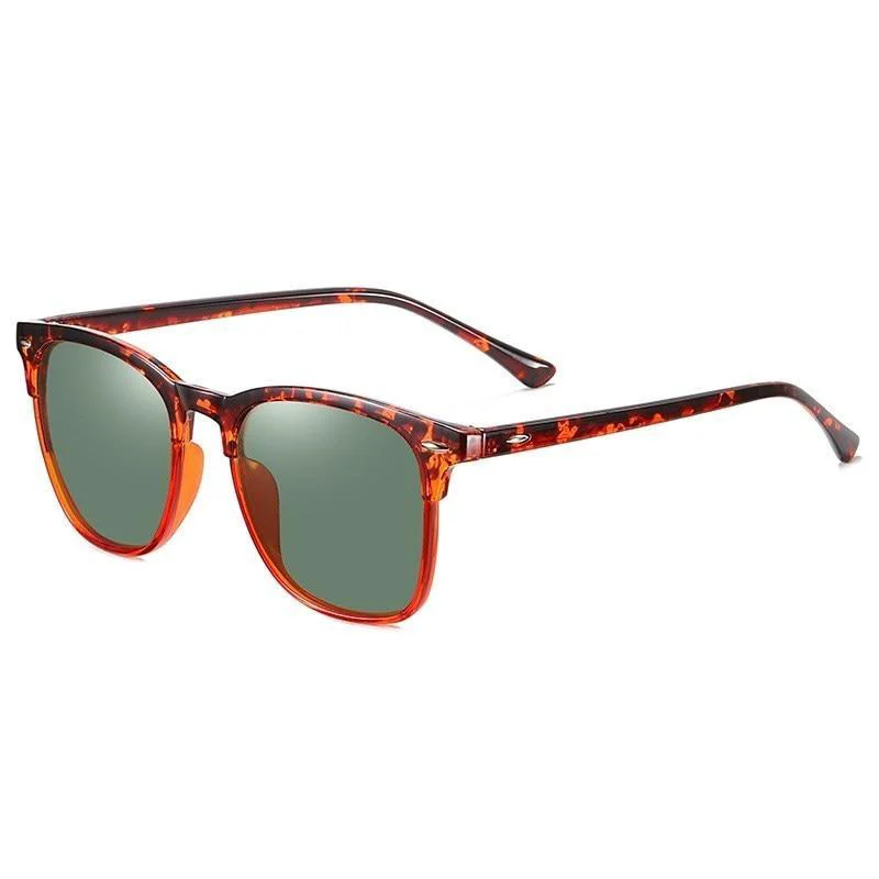 Luxury Matteo Polarized Leopard Sunglasses Solid