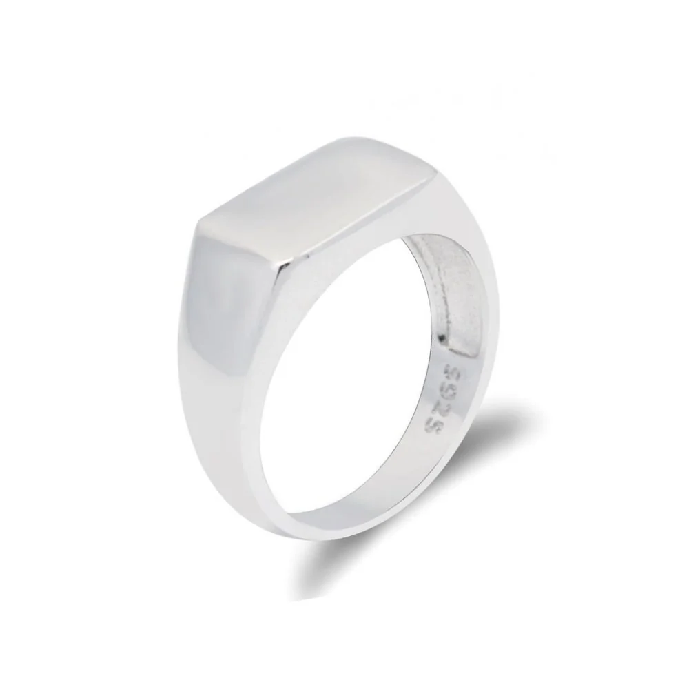 Official Noah 925 Sterling Silver Signet Ring Reusable