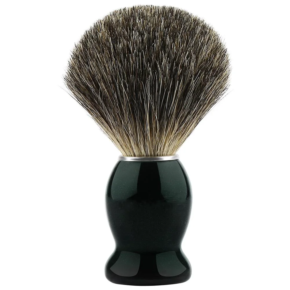 Fine Crafted Pure Badger Hair Travel Shaving Brush Superior