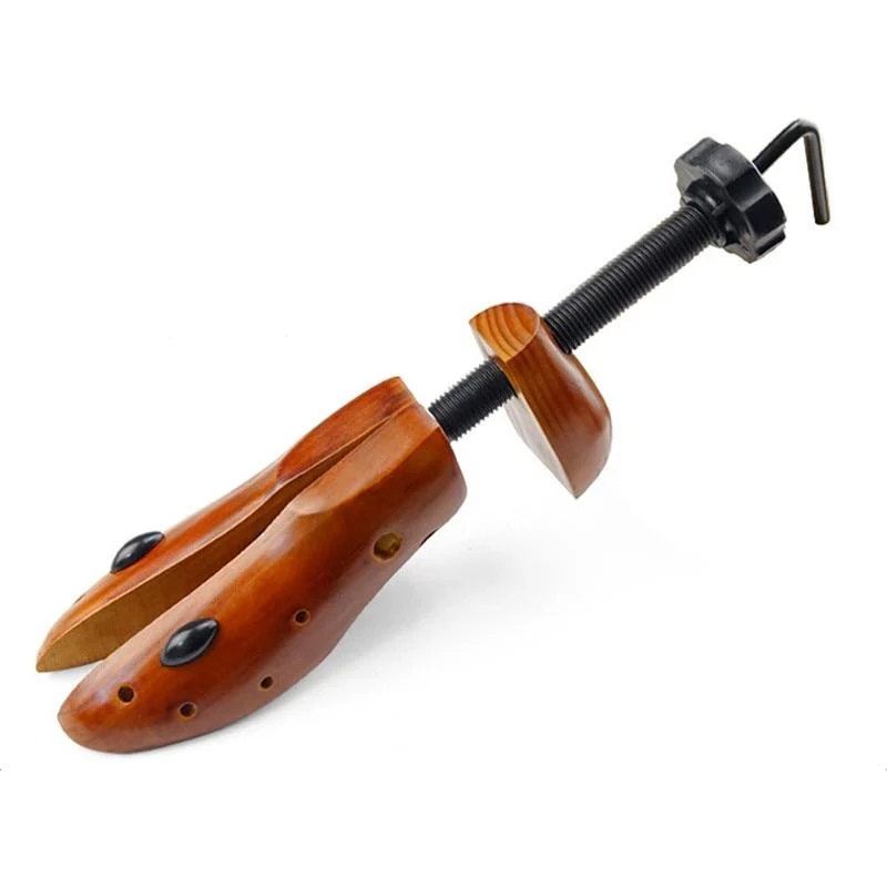 Elegant Adjustable Wooden Shoe Stretcher 1 Piece Fine Crafted