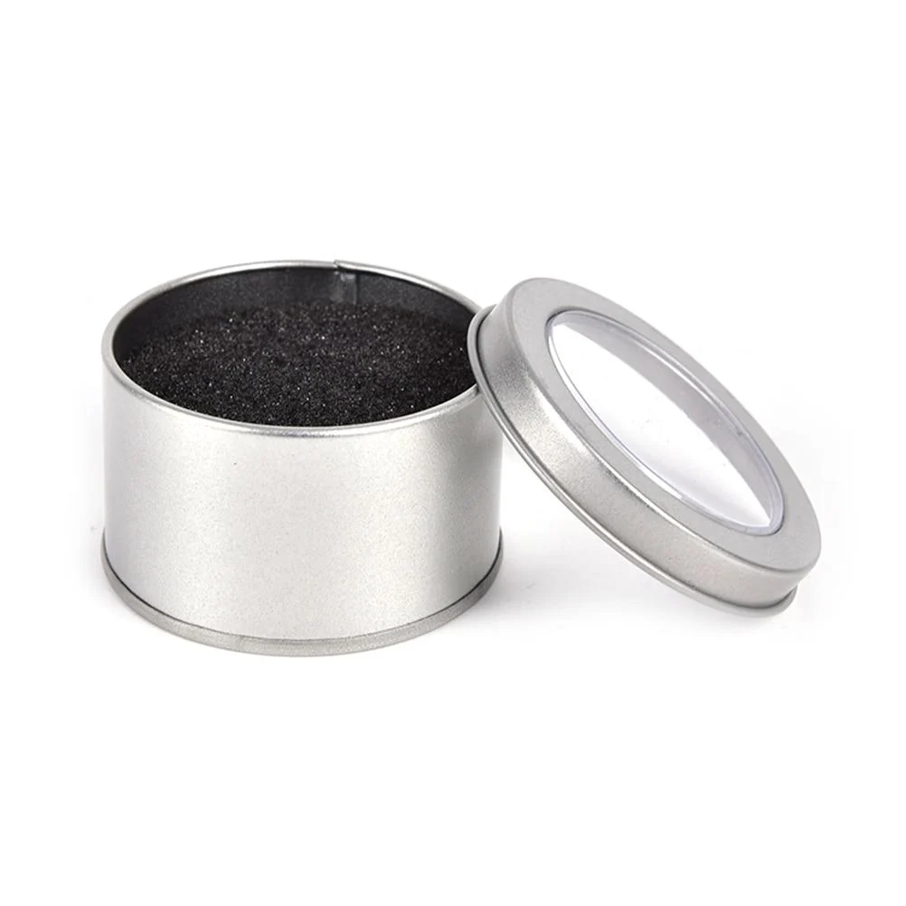 High-Grade Leonardo Round Metal Portable Watch Box Consistent