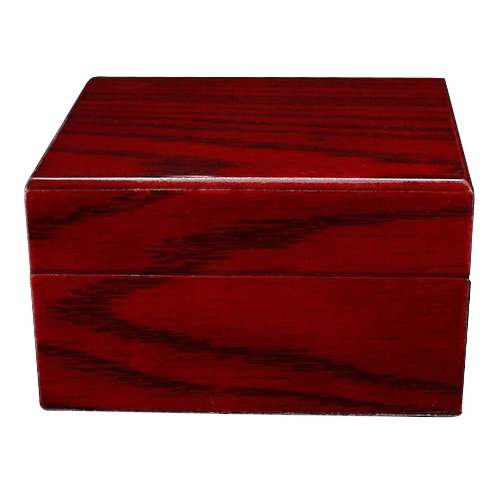 Breathable Orlando Red Wooden Watch Box Powerful