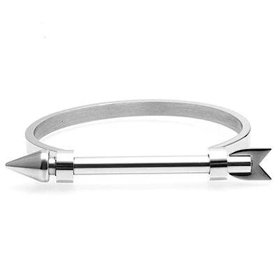 Classic Arrow Stainless Steel Cuff Bracelet Sophisticated