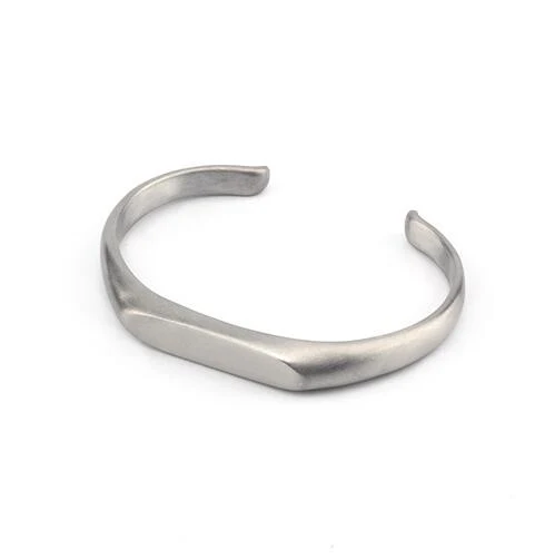 Eco-Friendly Edvin Stainless Steel Cuff Bracelet Flexible