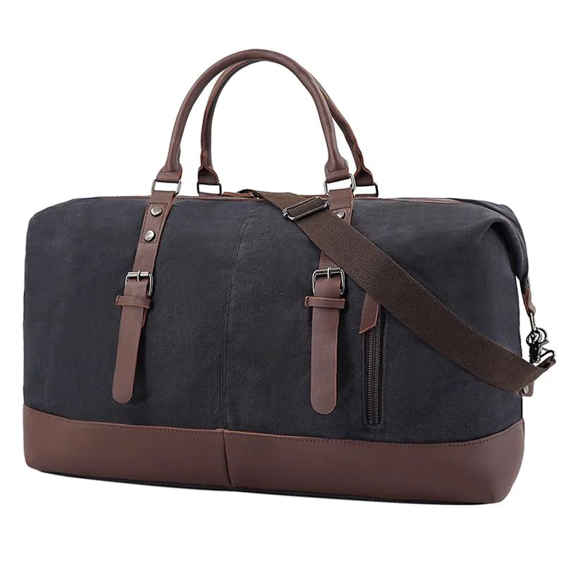 Luxury Paul Large Canvas Weekender Duffel Bag Soft