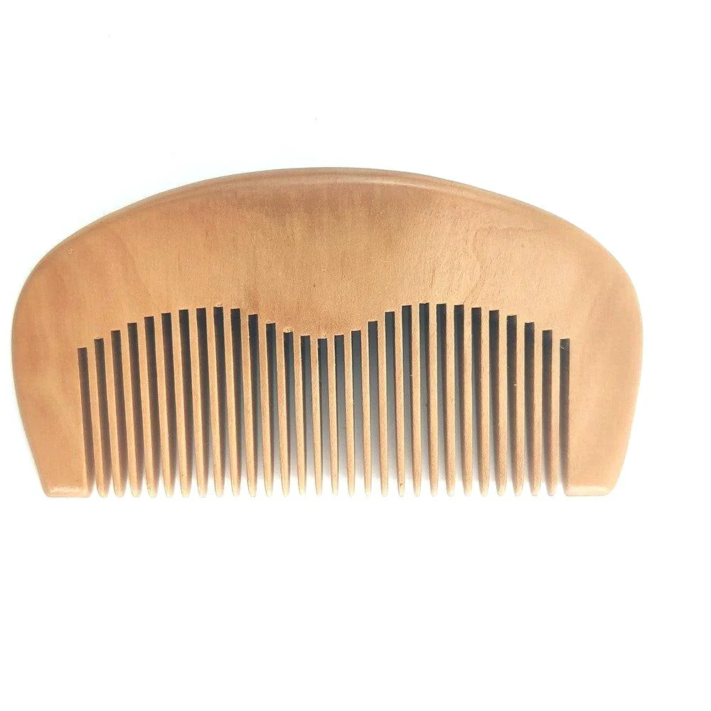 Stylish Pearwood Compact Beard Brush Hair Carefully Designed