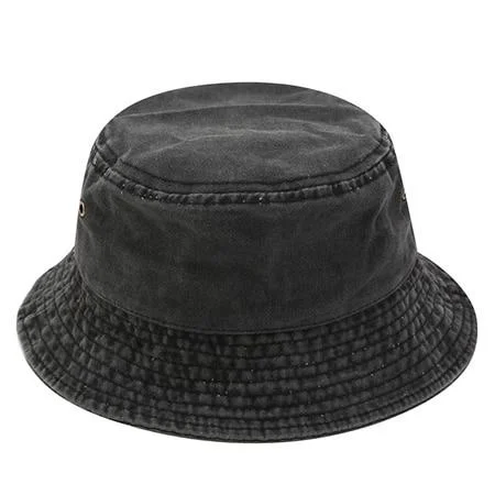 Contemporary Washed Cotton Bucket Hat Powerful