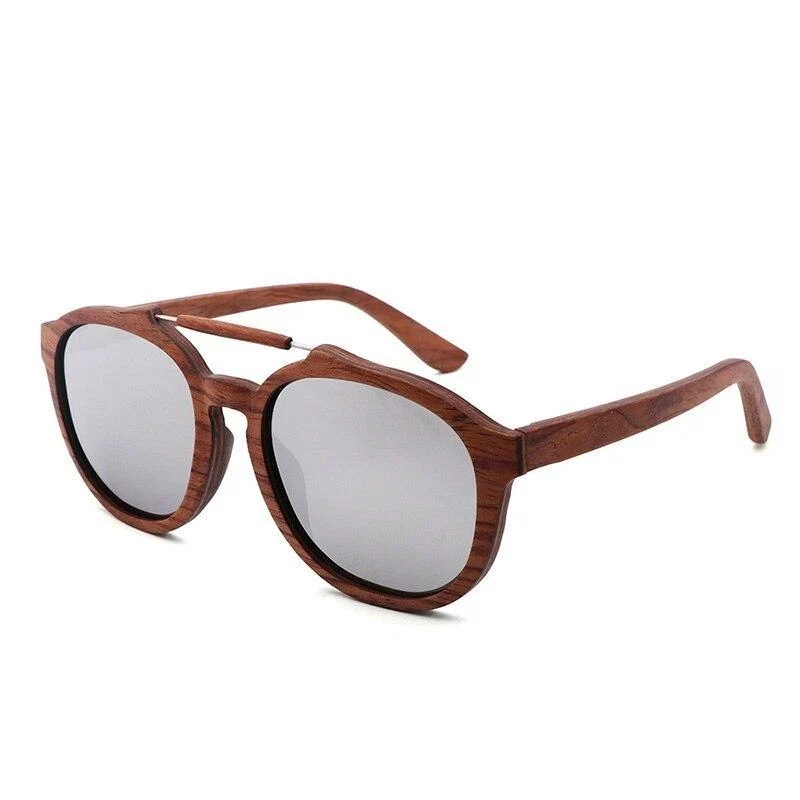 Luxury Admiral Bamboo Polarized Sunglasses Classic