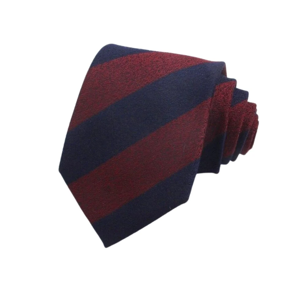 Lightweight British Regimental Cotton Tie Fine