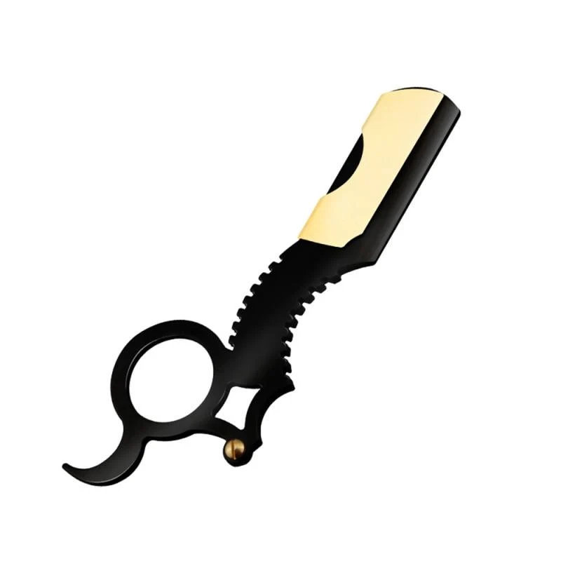 Detailed Professional Straight Edge Razor Shavette Unique
