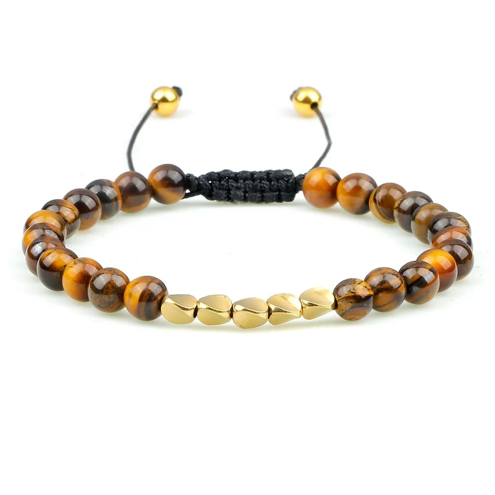Trusted Atrani Tiger Eye Beaded Bracelet Carefully Designed