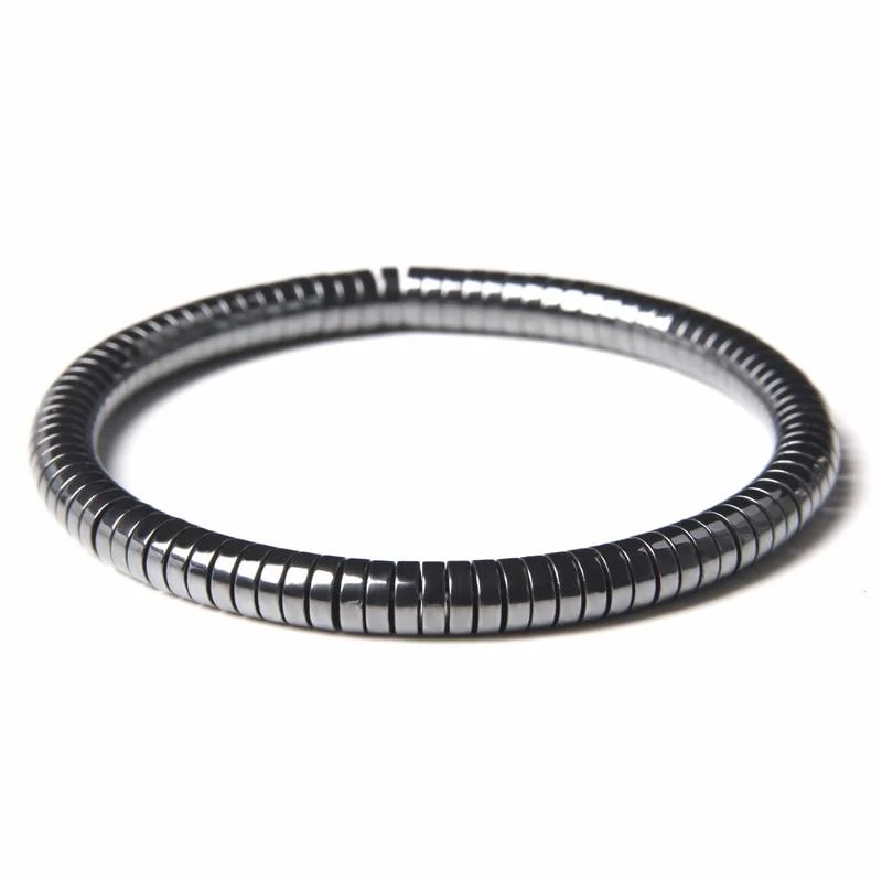 Fast Savoca Geometric Hematite Beaded Bracelet Fashionable