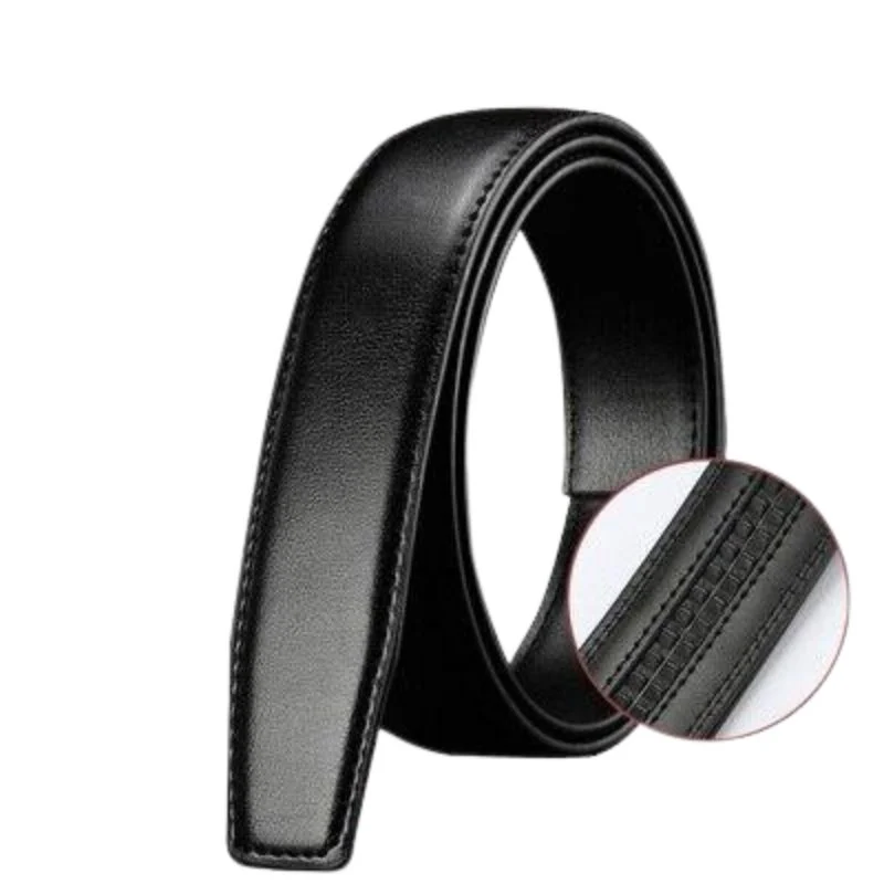 Contemporary Benedetto Correa de cuero formal para hebilla de cinturón automática Quality