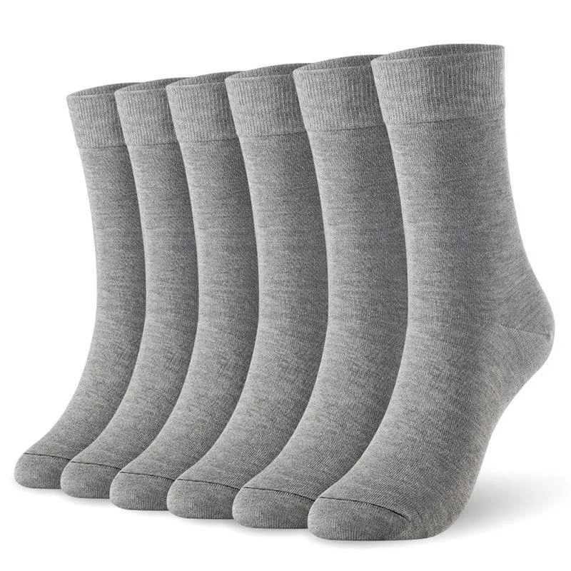 First-Class Calcetines altos de negocios de fibra de bambú Juego de 3 pares Convenient