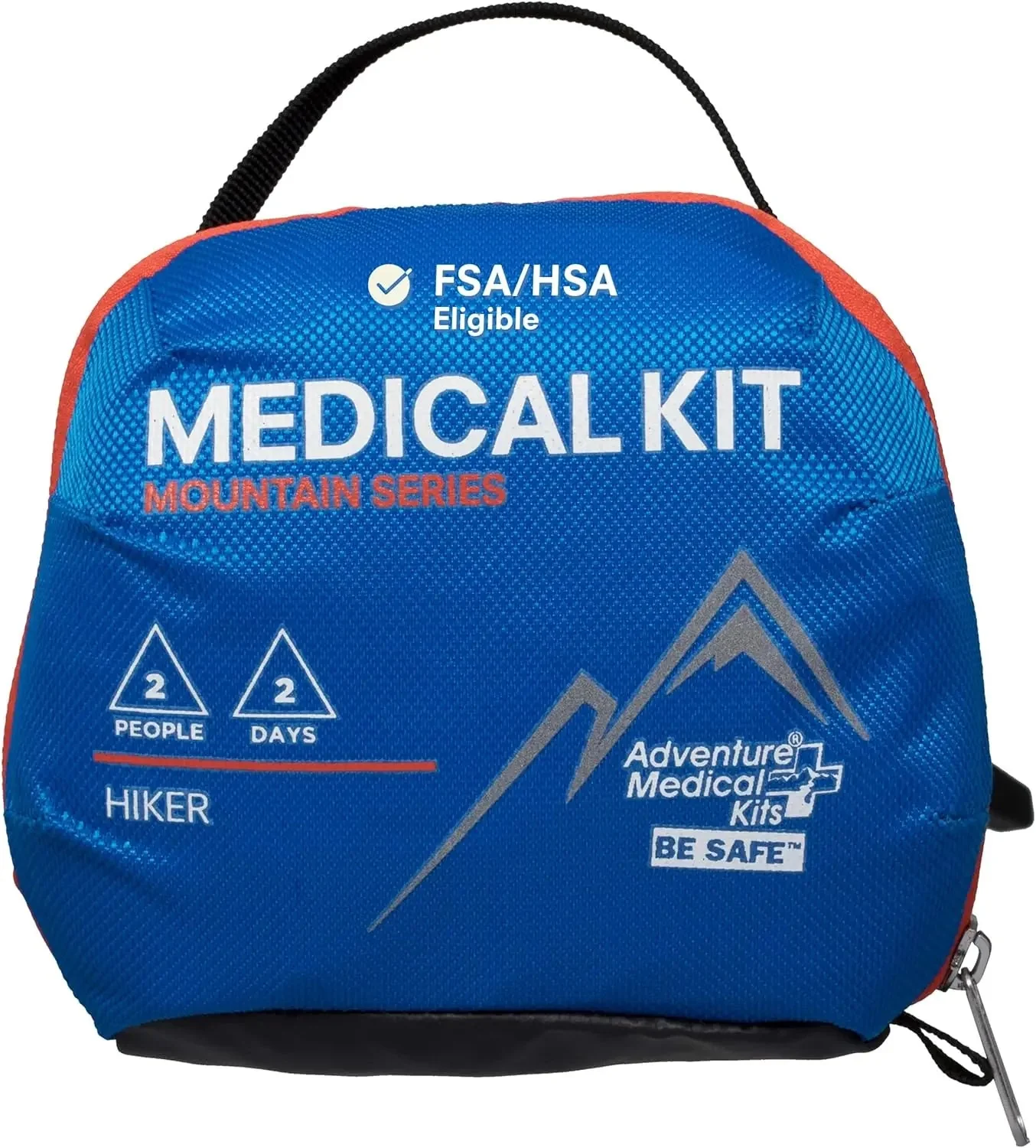 Smart 2-Person 2-Day Wilderness Emergency First Aid Kit – Ultralight Water-Resistant Kit with Trauma Pad Guide Versatile