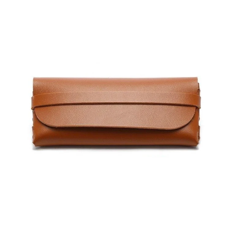 Detailed Funda portátil para gafas de sol de piel suave Reusable
