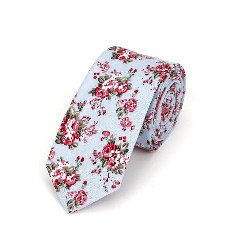 High-End Floral Casual Cotton Boho Tie Crafted