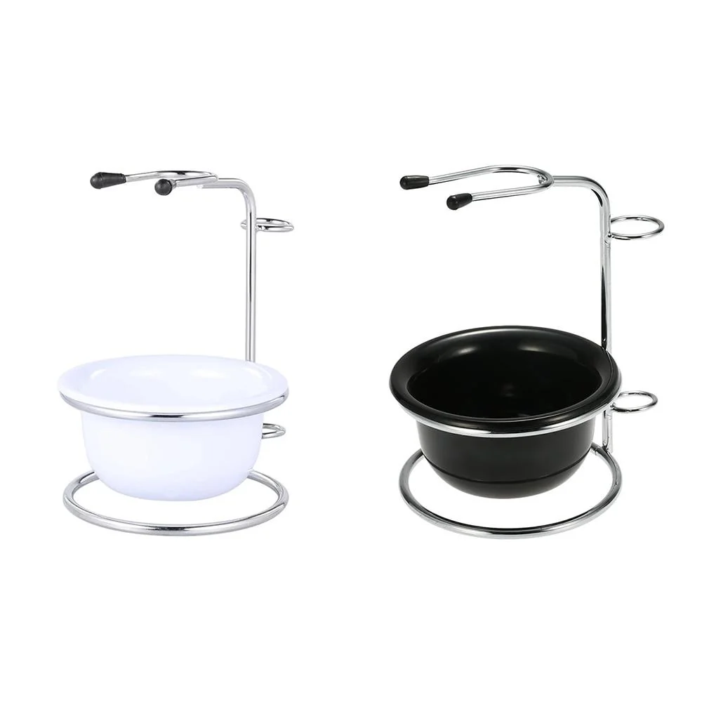 Sophisticated Traditional Shaving Tool Set – Bowl Brush Stand Solid