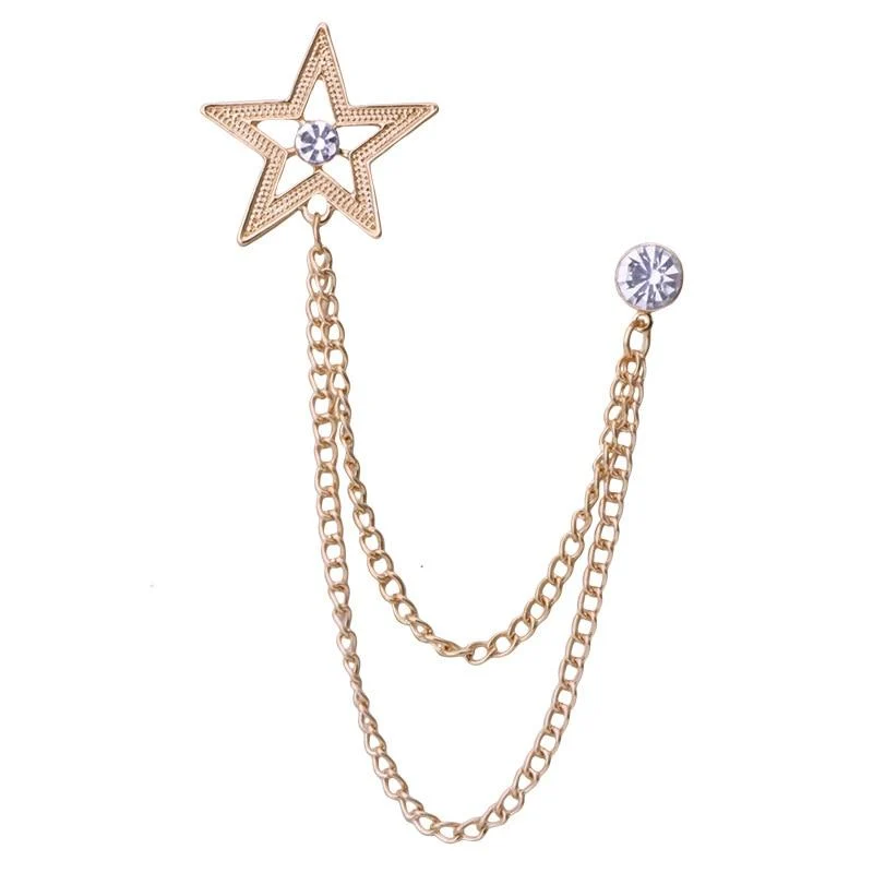 Outstanding Alfiler de borla con estrella Optimized