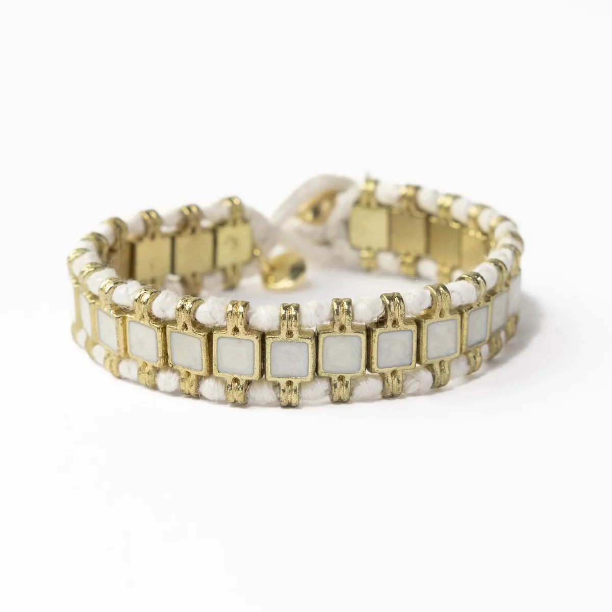 High-Performance Josie Enamel Bracelet w Loop Latch Specialty