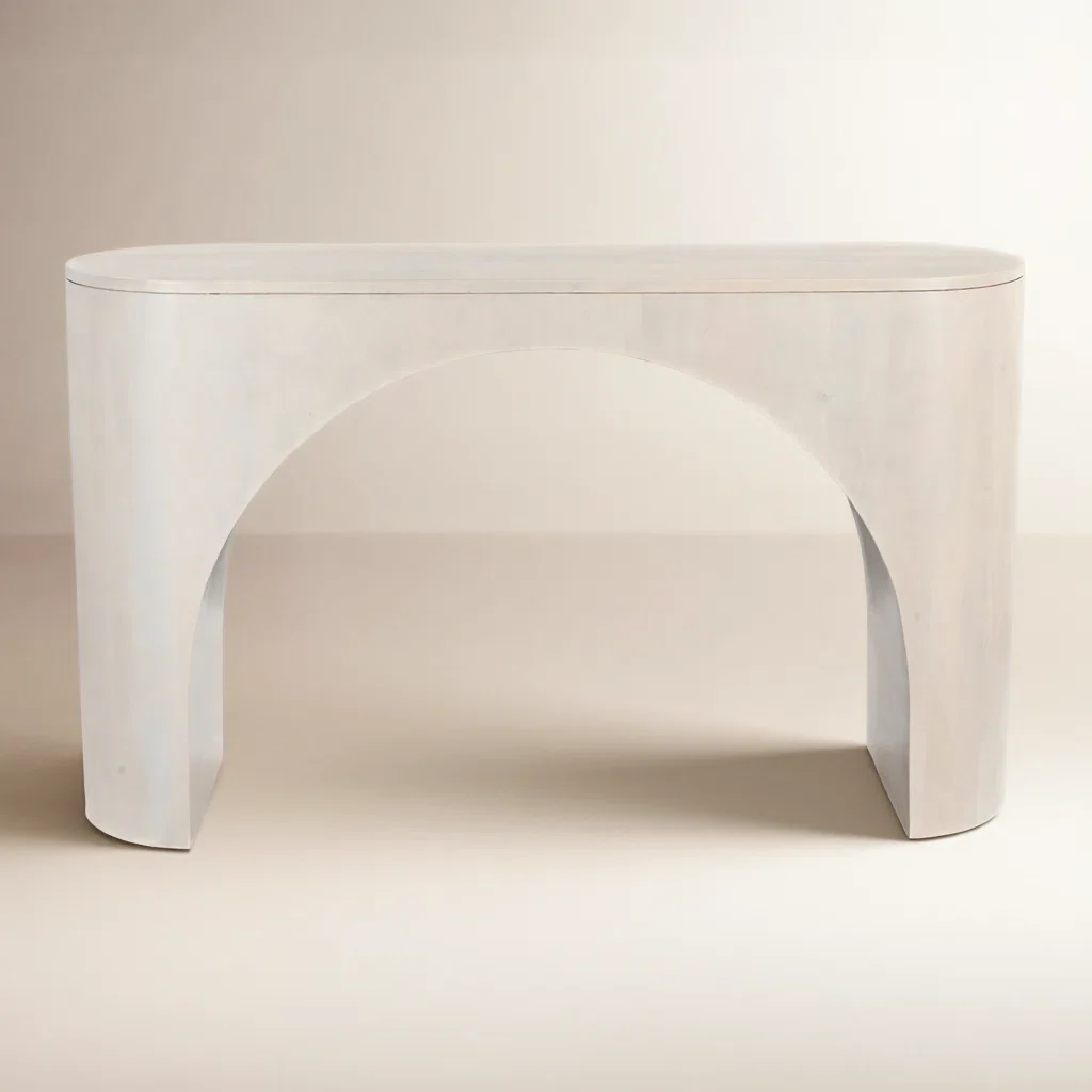 Elegant Celeste Arch Console Table High-Grade