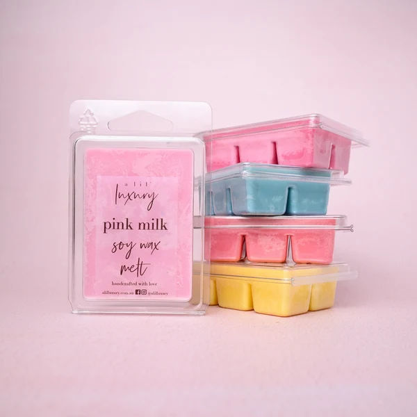 Smooth Clam Shell Soy Wax Melt Detailed