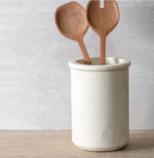 Smart White Marble Jar Pure