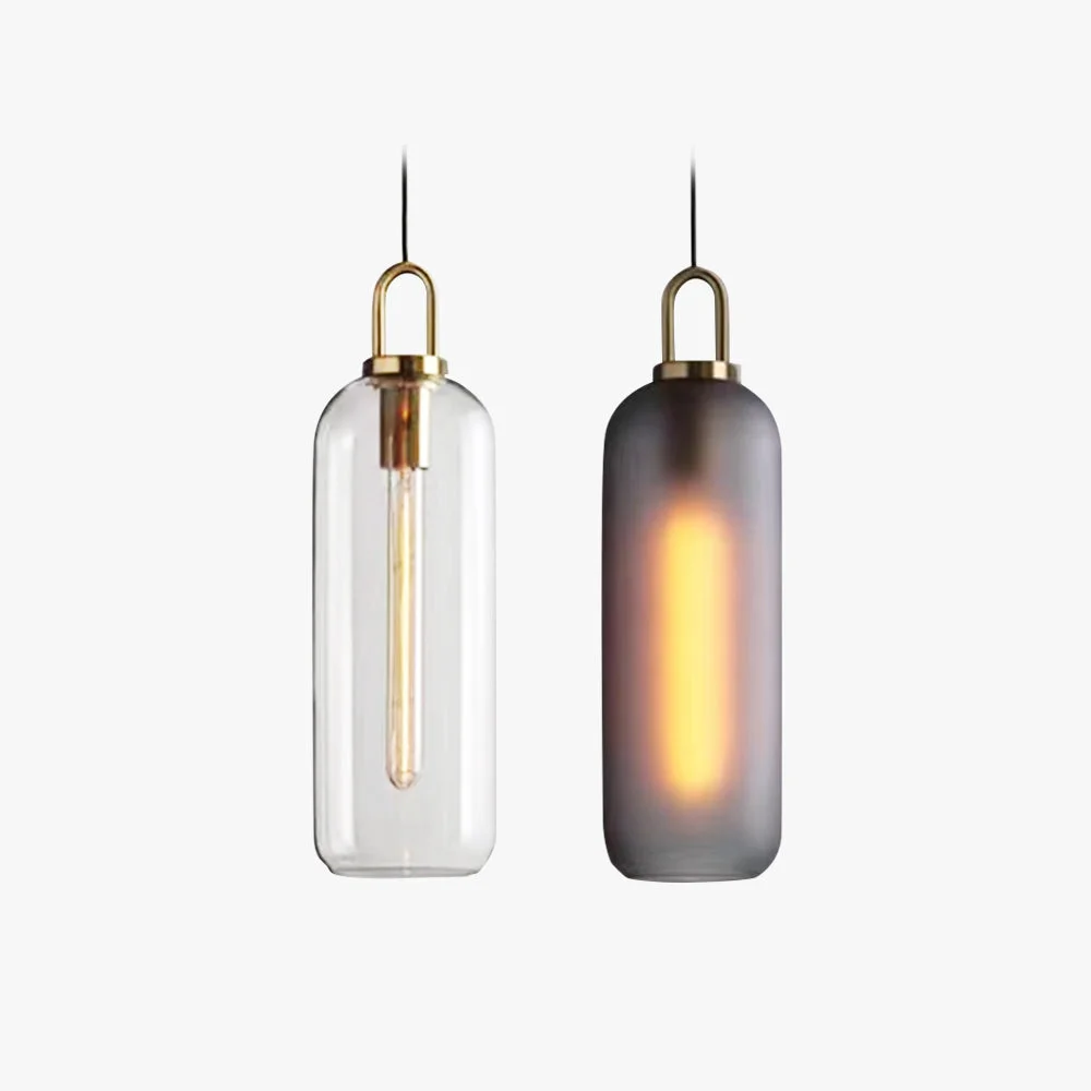 Artisan Hailie Pendelleuchte Klar Matt Glas 2 Farbe ∅13 15CM Modern