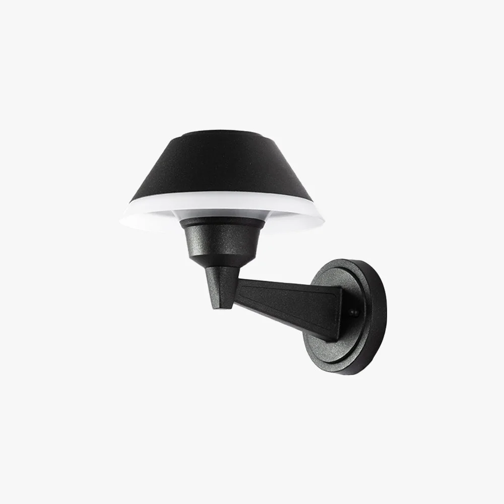Fine Crafted Carins Außenwandleuchte Schwarz 22CM Lang Minimalist