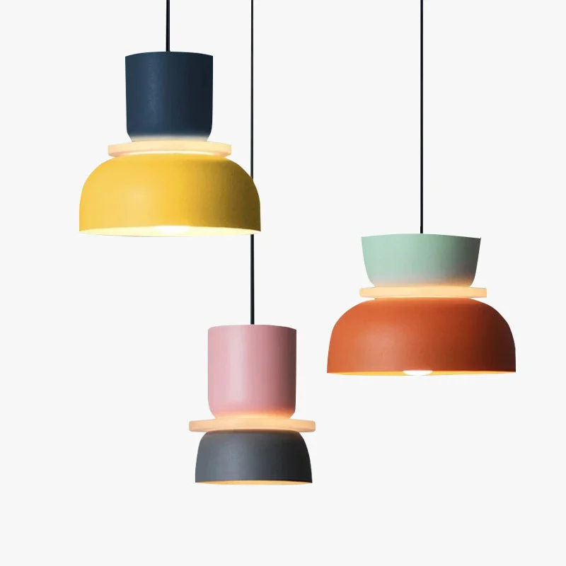 Green Morandi Nordische Makrone Pendelleuchte für Esszimmer Top-Quality